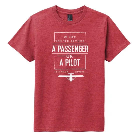 Youth Pilot or Passenger T-Shirt
