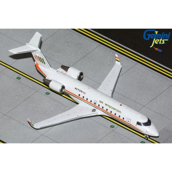 Air Wisconsin Bombardier CRJ200 Die-Cast Model