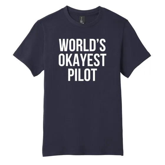 Youth World’s Okayest Pilot T-Shirt
