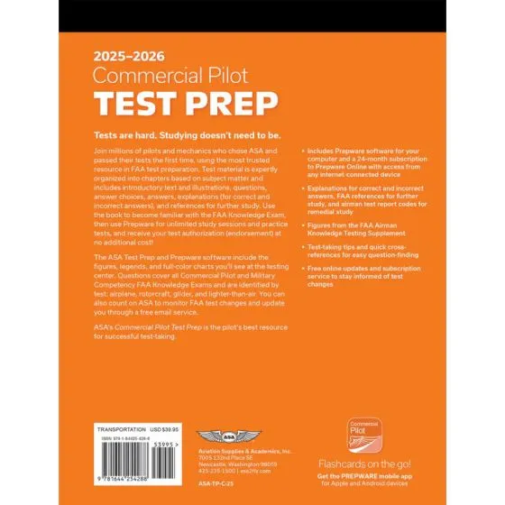 Commercial Pilot Test Prep (ASA)