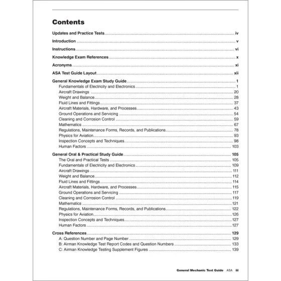 A and P General Test Guide (ASA) 3 A and P General Test Guide (ASA)