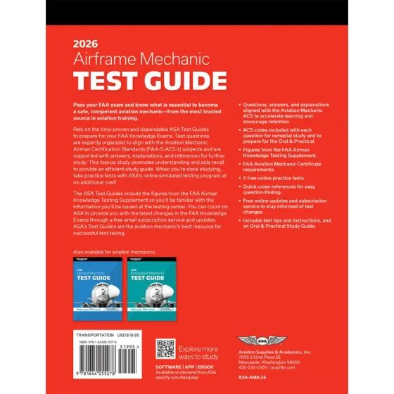 A and P Airframe Test Guide (ASA)