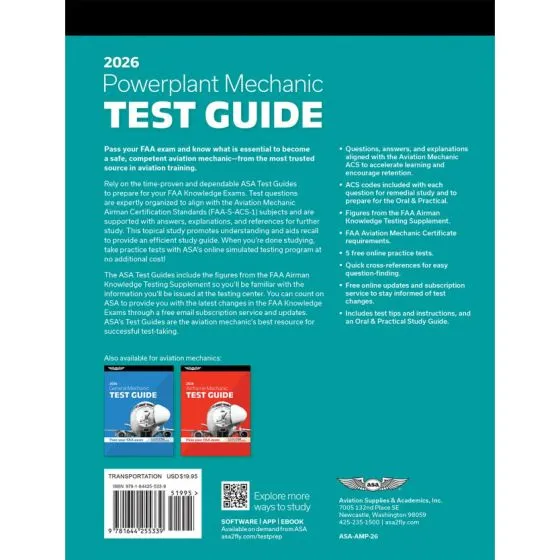 A and P Powerplant Test Guide (ASA)