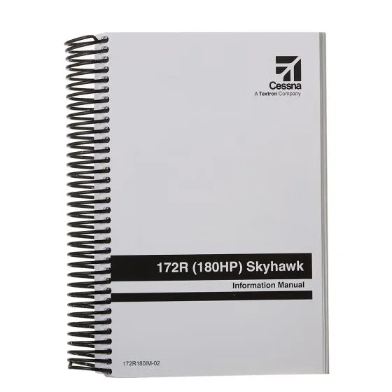 Cessna 172R Airplane Information Manual 2 Cessna 172R Airplane Information Manual
