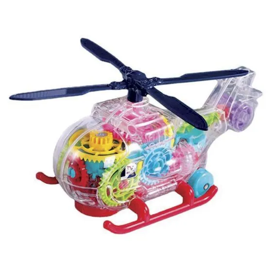 Self-Driving Bump & Go Lighted Helicopter