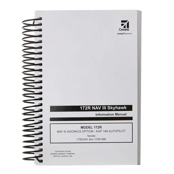 Cessna 172R/S G1000 Airplane Information Manual