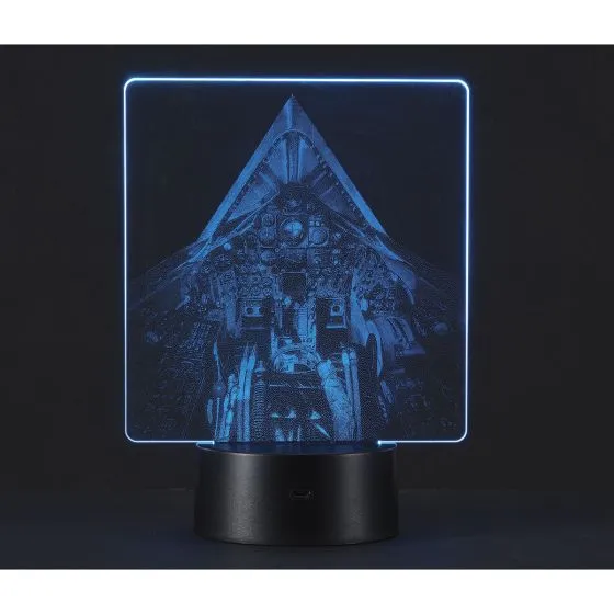 Supersonic Jet Cockpit Color Changing Lamp 2 Supersonic Jet Cockpit Color Changing Lamp