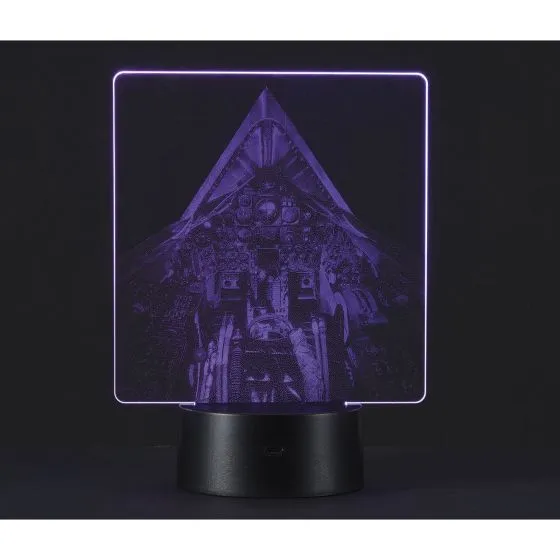 Supersonic Jet Cockpit Color Changing Lamp 4 Supersonic Jet Cockpit Color Changing Lamp
