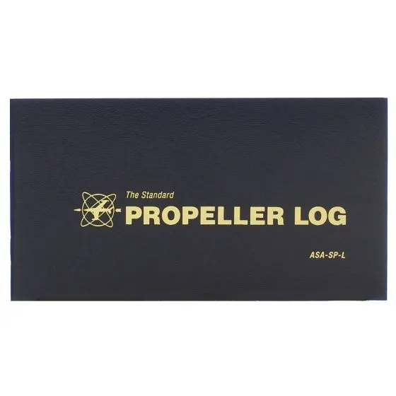 SP-L Propeller Logbook (black - softcover - 20 pages) 5 SP-L Propeller Logbook (black - softcover - 20 pages)