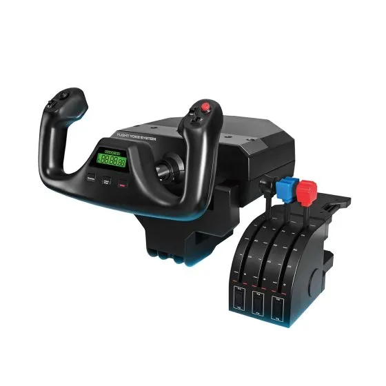 Logitech G (Saitek) Flight Simulator Yoke with Throttle Quadrant