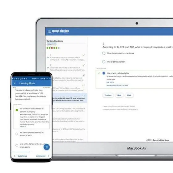 Remote Pilot Test Prep (Online, iOS, and Android)