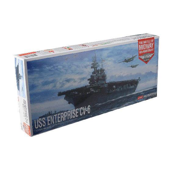 USS Enterprise CV-6 The Battle of Midway Model