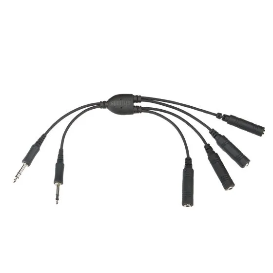 Twin Plug Headset Splitter 1 Twin Plug Headset Splitter