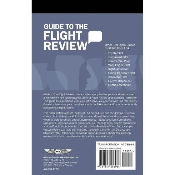 Guide to the Flight Review