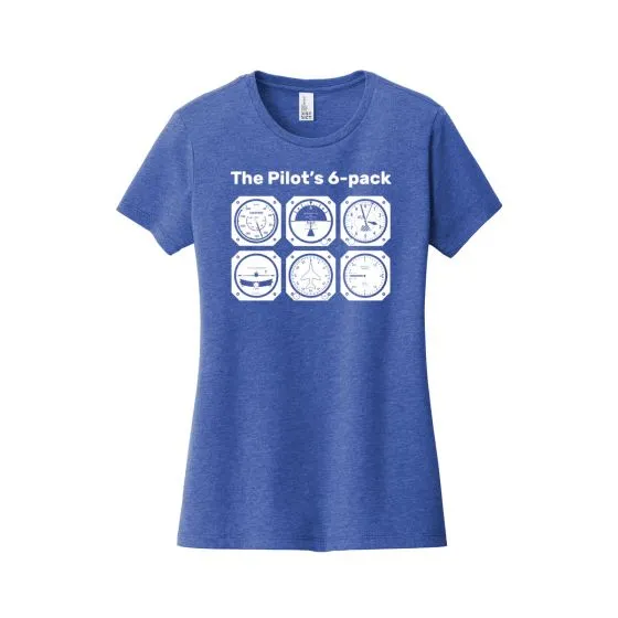 Women’s Pilot’s 6-Pack T-Shirt