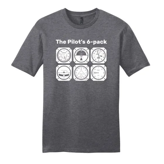 Men’s Pilot’s 6-Pack T-Shirt