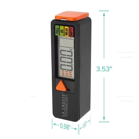 Digital Portable Battery Tester 2 Digital Portable Battery Tester