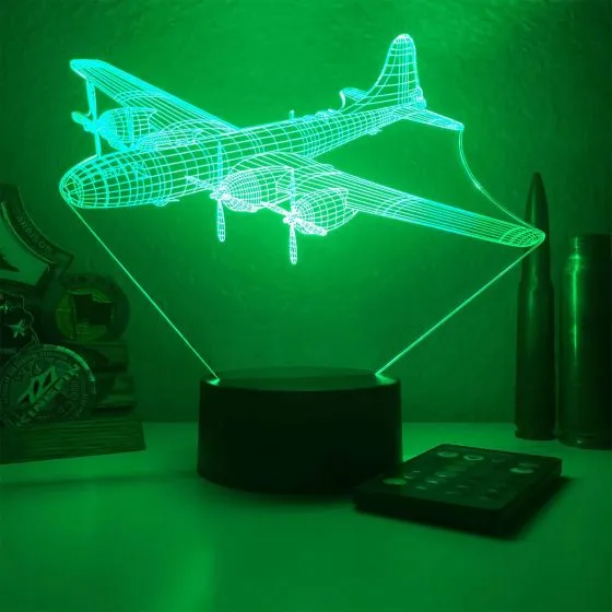 B-29 Superfortress 3D Aircraft Color Changing Lamps