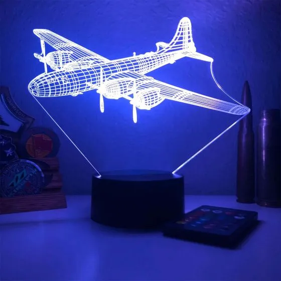 B-29 Superfortress 3D Aircraft Color Changing Lamps 4 B-29 Superfortress 3D Aircraft Color Changing Lamps