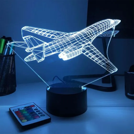 B-1B Lancer Bomber 3D Aircraft Color Changing Lamps