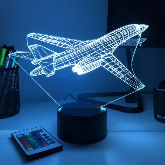 B-1B Lancer Bomber 3D Aircraft Color Changing Lamps