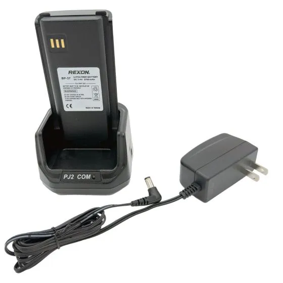 L6/PJ2/PJ2+ Radio Rechargeable Battery with Adapter and Charger