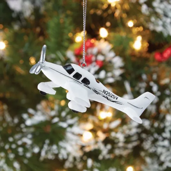 Cirrus SR22 Christmas Ornament 3 Cirrus SR22 Christmas Ornament