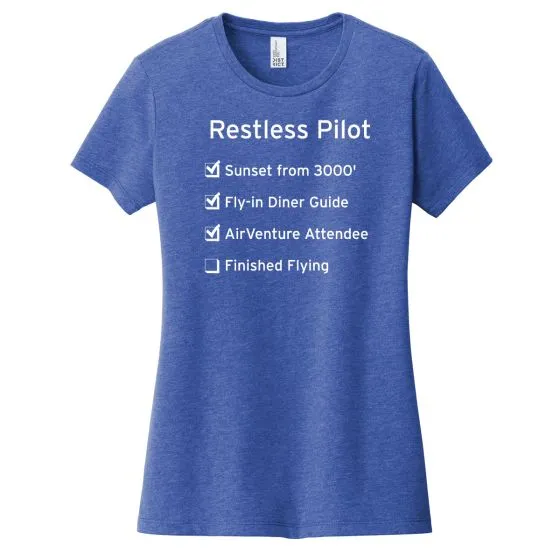 Women’s Restless Pilot T-Shirt 5 Women’s Restless Pilot T-Shirt