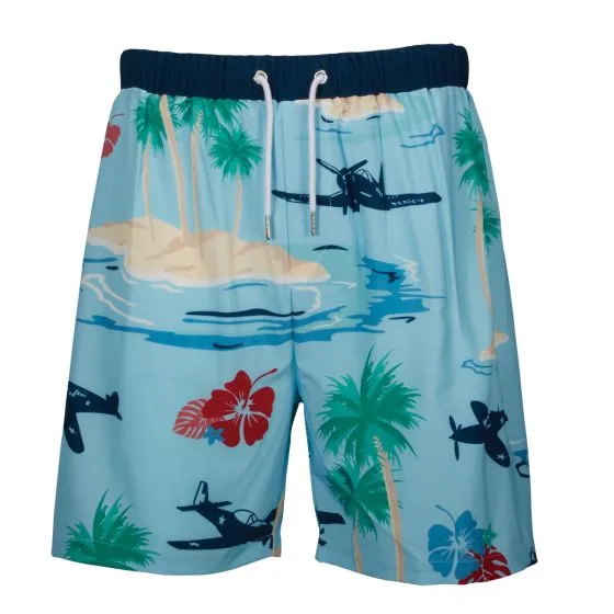 Warbird Aloha Swimming Trunks