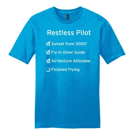 Men’s Restless Pilot T-Shirt 10 Men’s Restless Pilot T-Shirt