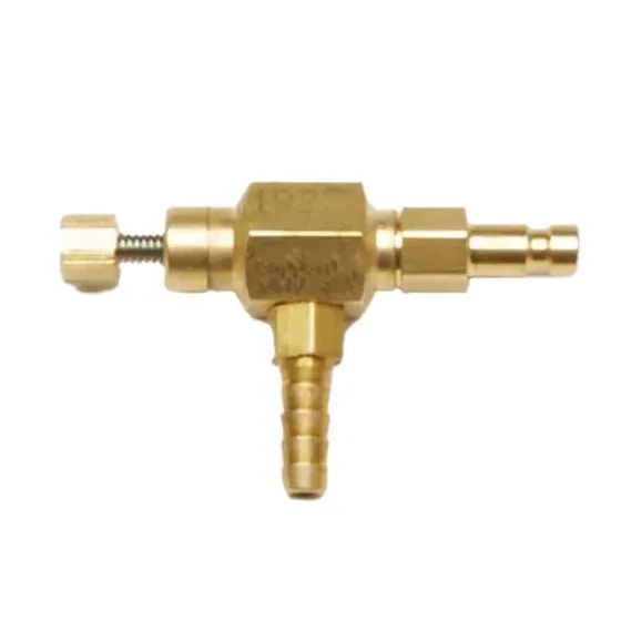 Aerox 202 Plug with Needle Valve & Barb