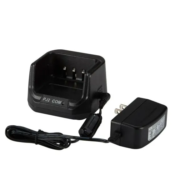 Charging Cradle with Wall Plug for L6/PJ2/PJ2+ COM Radio