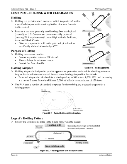 Sporty's Instrument Ground Lesson Guide