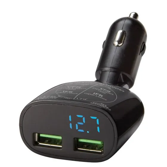 Flight Gear Dual USB Quick Charger