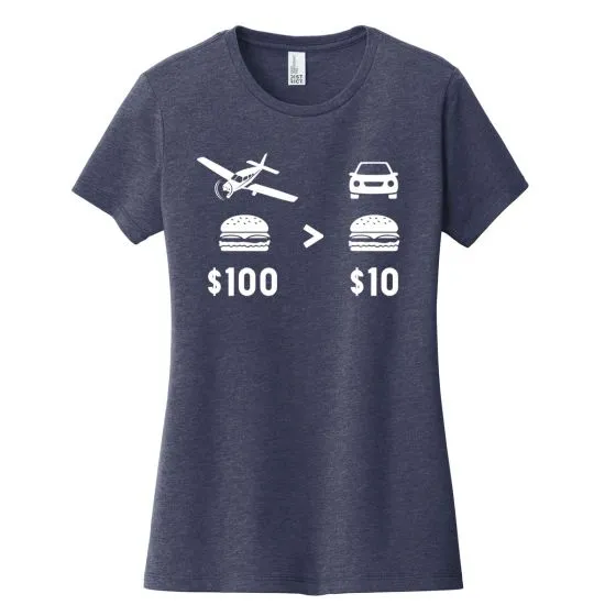 Women’s $100 Hamburger T-Shirt