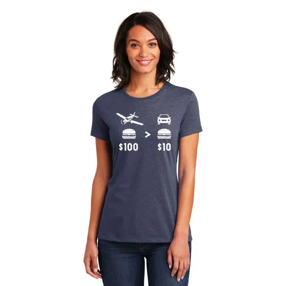 Women’s $100 Hamburger T-Shirt