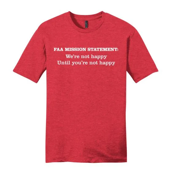 Men’s FAA Mission Statement T-Shirt 3 Men’s FAA Mission Statement T-Shirt