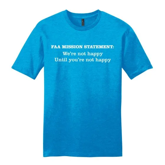 Men’s FAA Mission Statement T-Shirt 6 Men’s FAA Mission Statement T-Shirt