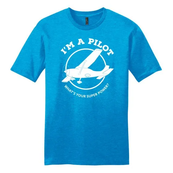 Men’s I’m a Pilot Superpower T-Shirt 1 Men’s I’m a Pilot Superpower T-Shirt