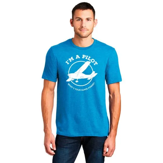 Men’s I’m a Pilot Superpower T-Shirt 2 Men’s I’m a Pilot Superpower T-Shirt
