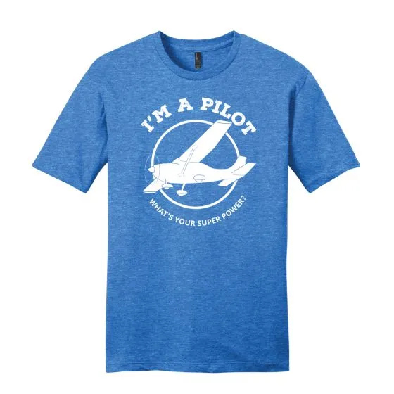 Men’s I’m a Pilot Superpower T-Shirt 3 Men’s I’m a Pilot Superpower T-Shirt