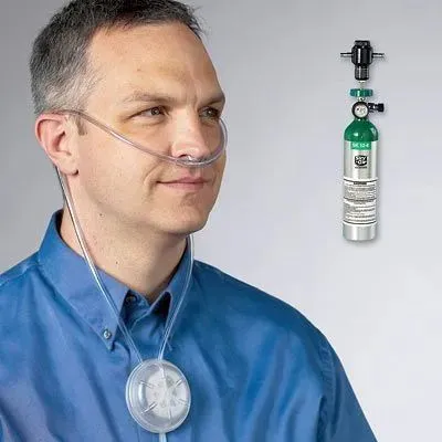 2-Place Cannula Oxygen System (2 Nasal Cannulas - 1 Mask)