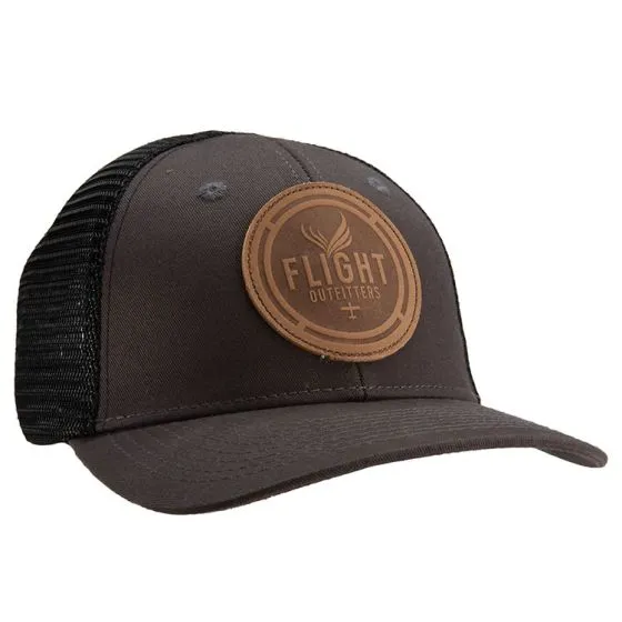 Flight Outfitters Classic Logo Leather Patch Hat