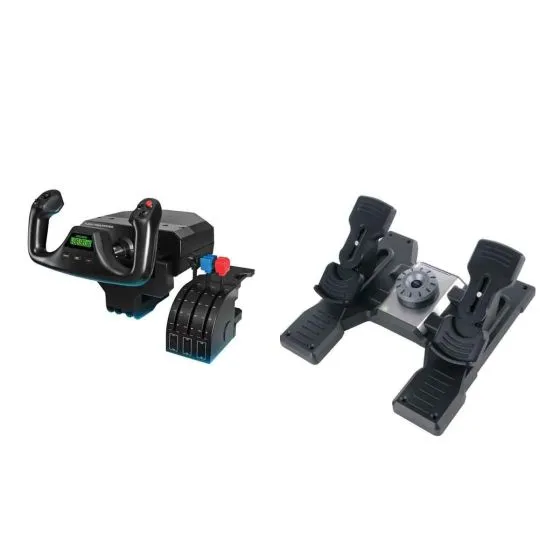 Logitech G (Saitek) Flight Simulator Yoke and Rudder Pedals 17 Logitech G (Saitek) Flight Simulator Yoke and Rudder Pedals
