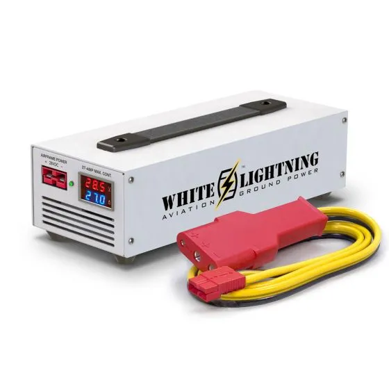 White Lightning GPU 24/28V (3 Pin Oval Plug)