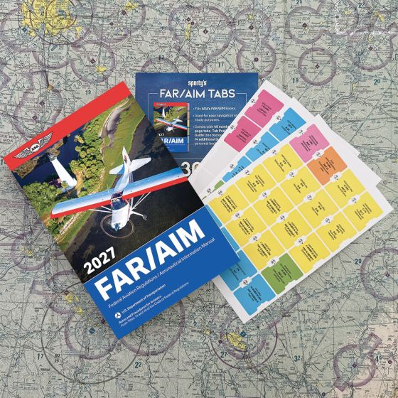 Sporty’s Quick Reference Tabs for ASA FAR/AIM