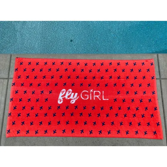 flyGIRL Beach Towel