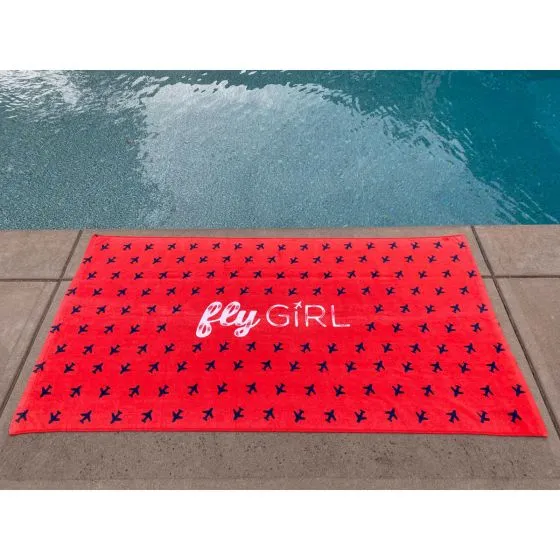flyGIRL Beach Towel