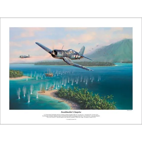 Limited Edition “Swashbuckler’s” Surprise Artist Signed Print