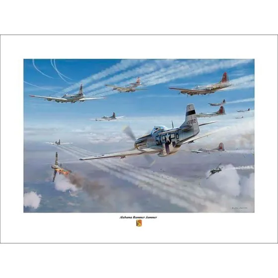 Limited Edition “Alabama Rammer Jammer” Artist Signed Print